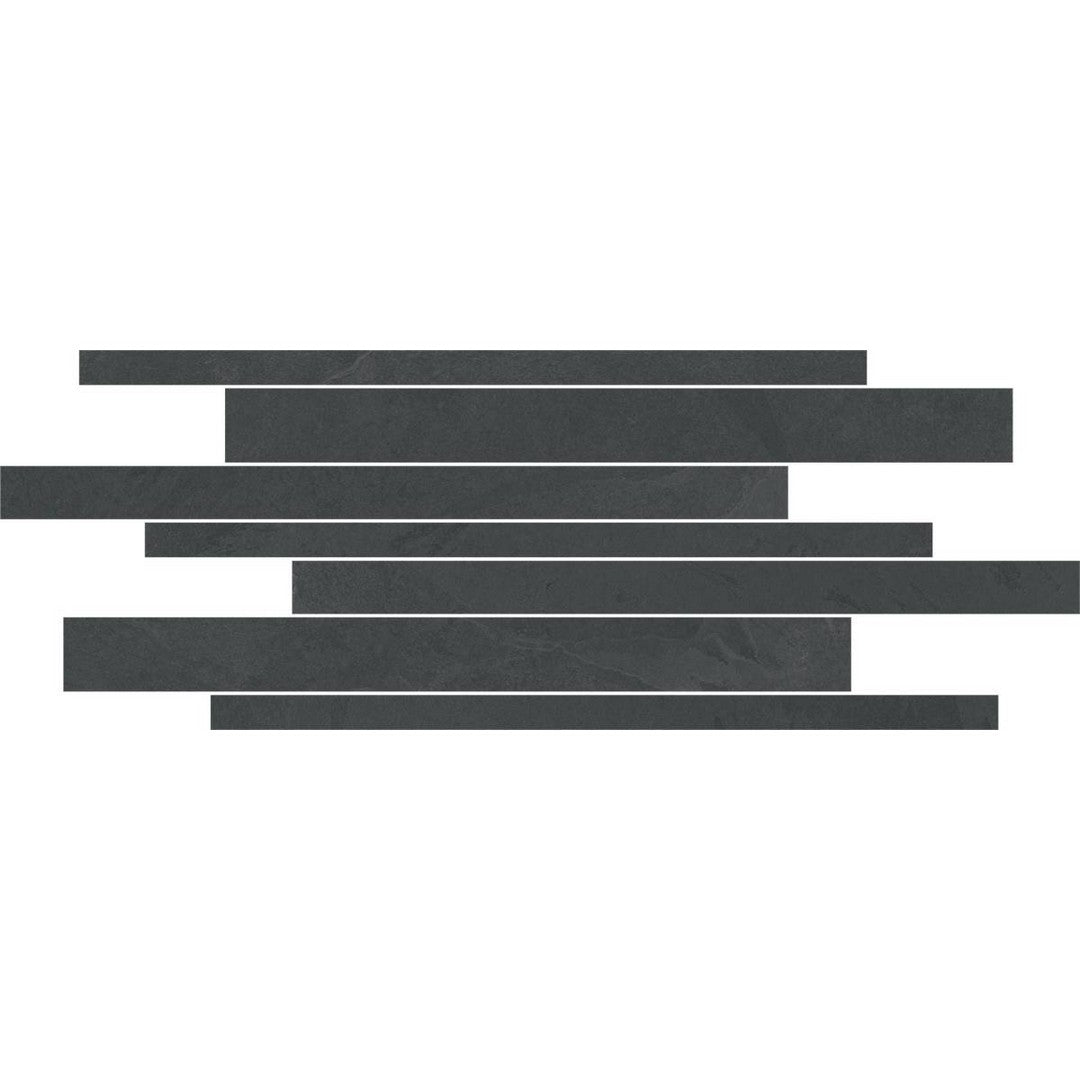 Landmark Ceramics Trek 12" x 24" Rectified Matte Porcelain Linear Mosaic