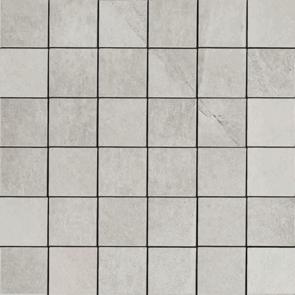 Happy Floors X-Rock 12" x 12" Natural Porcelain 2" Mosaic