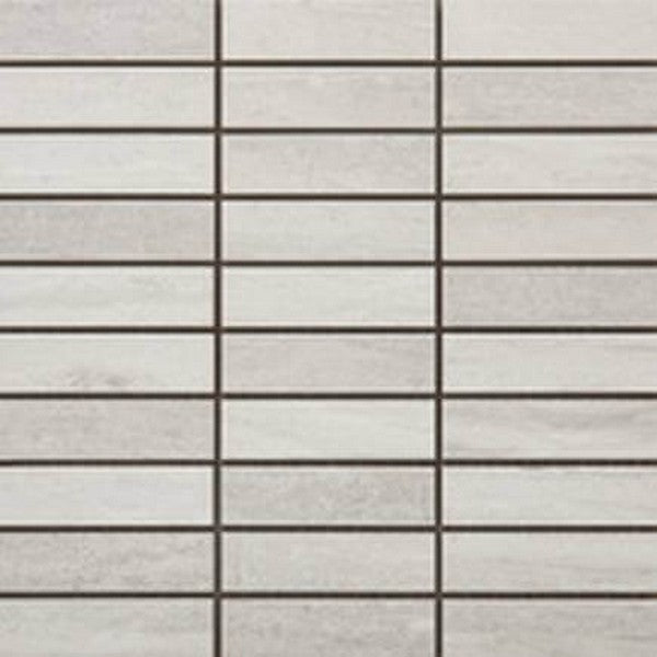 Happy Floors Tivoli 12" x 12" Natural Porcelain 1.25x4" Box Mosaic