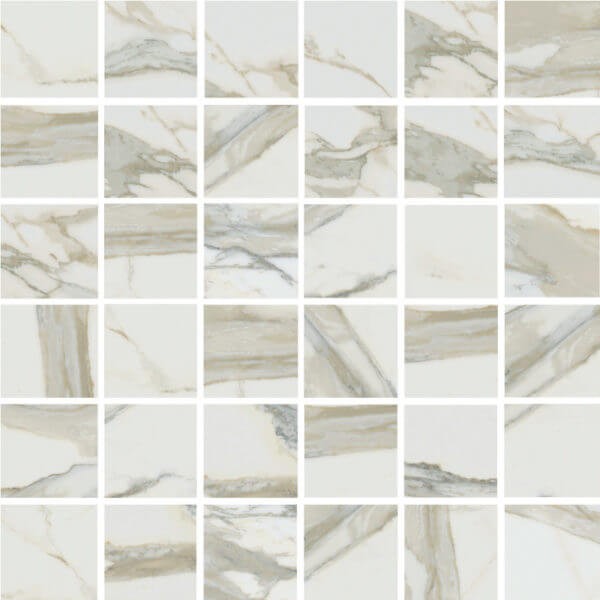 Happy Floors Stratus 12" x 12" Polished Porcelain 2" Mosaic
