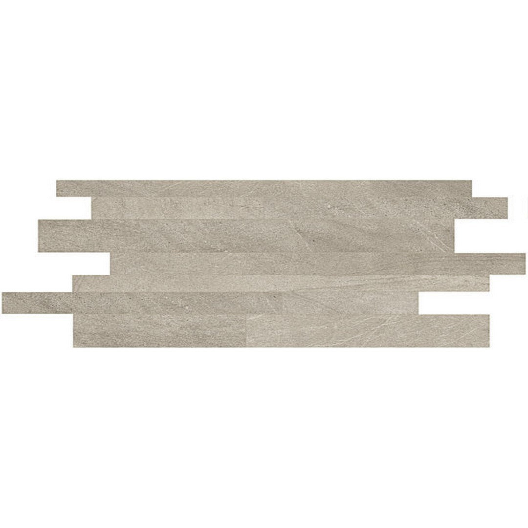 Happy Floors Nextone 12" x 24" Rectified Natural Porcelain Muretto Mosaic