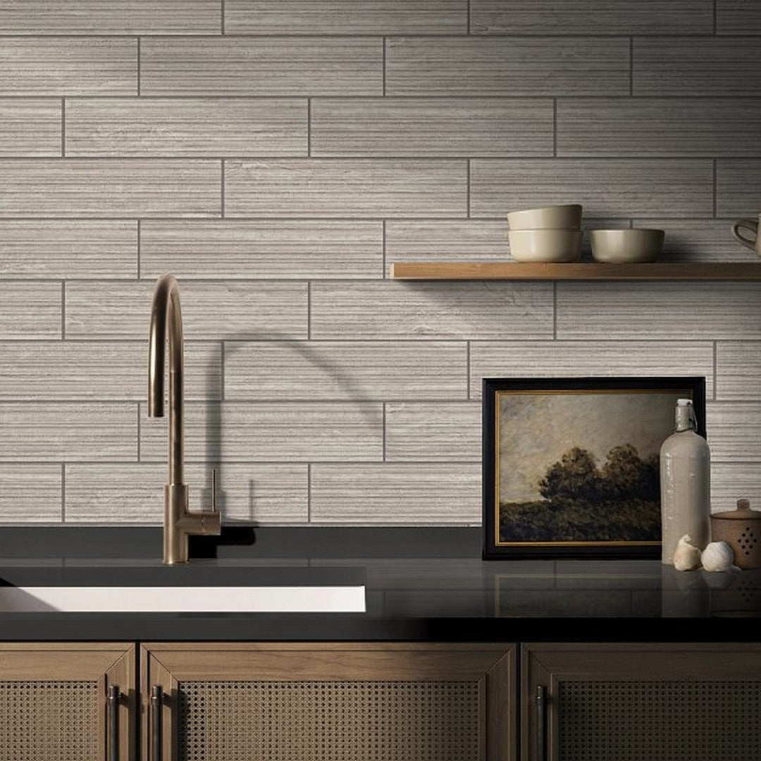 Shaw-Tactis-4-x-16-Matte-Pressed-Ceramic-Wall-Tile-Layered-Taupe