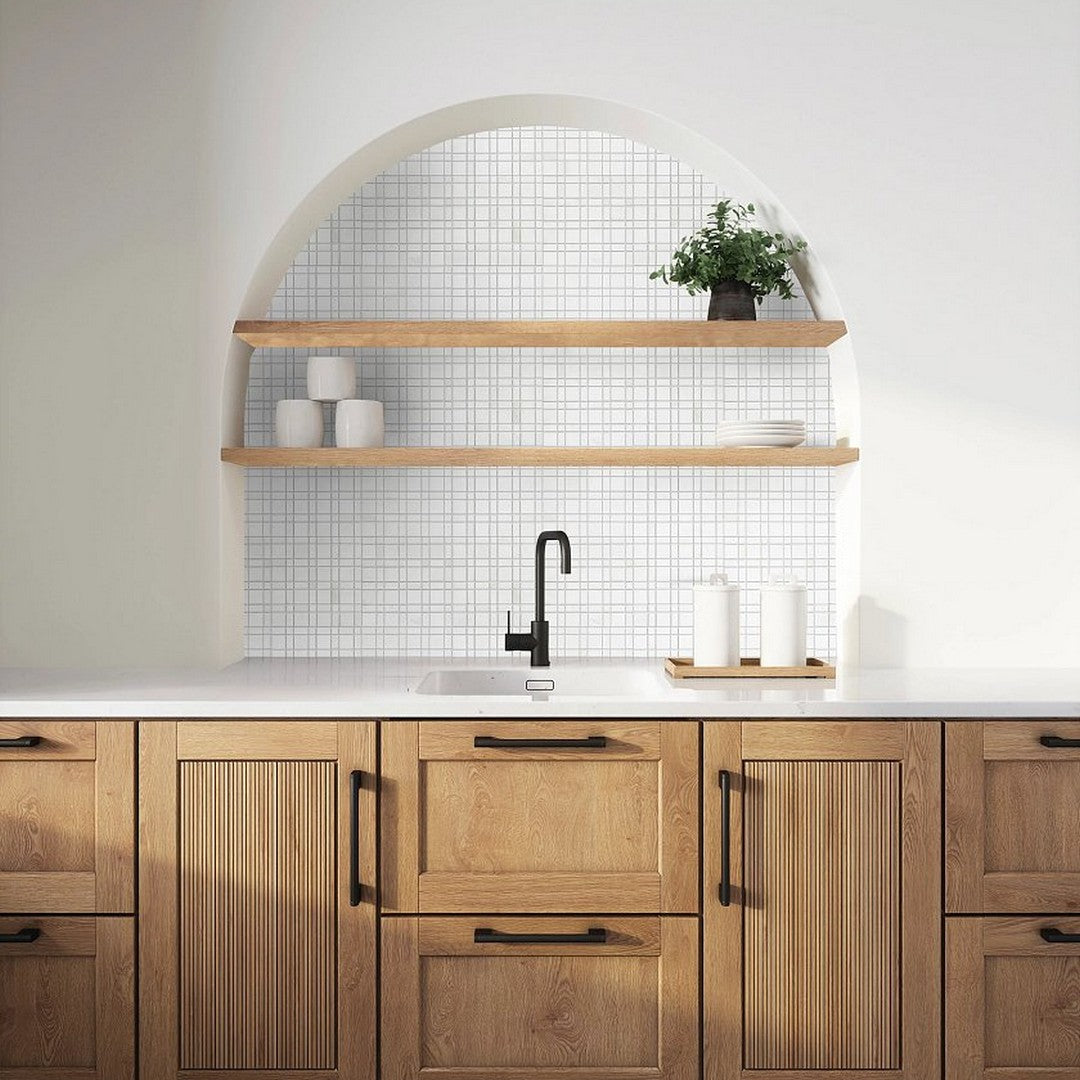 Shaw-Eterna-12.5-x-12.5-Lightly-Textured-Natural-Stone-Pinwhl-Mosaic-Alps-Thassos