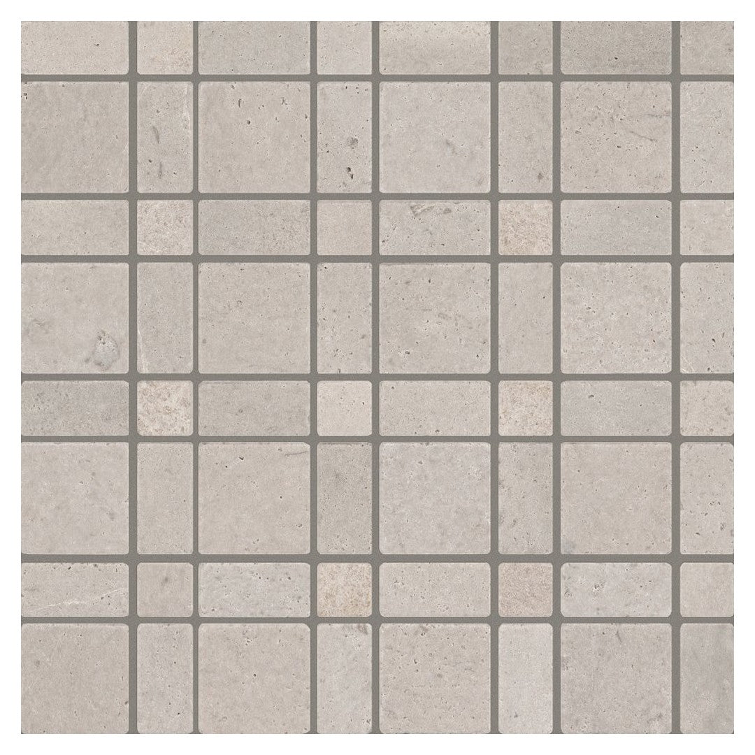 Shaw Eterna 12.5" x 12.5" Lightly Textured Natural Stone Pinwhl Mosaic