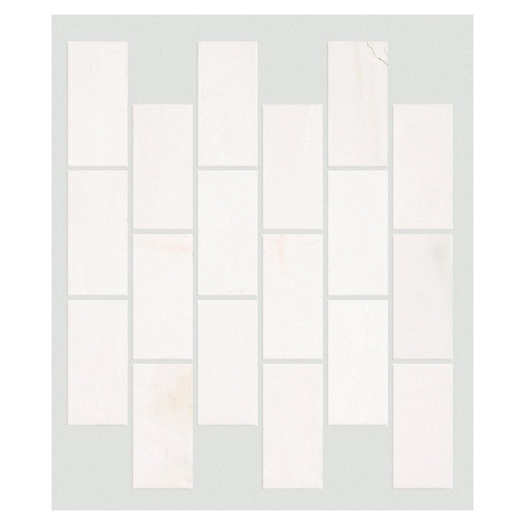 Shaw Eterna 12" x 12.5" Lightly Textured Natural Stone 2x4" Mosaic