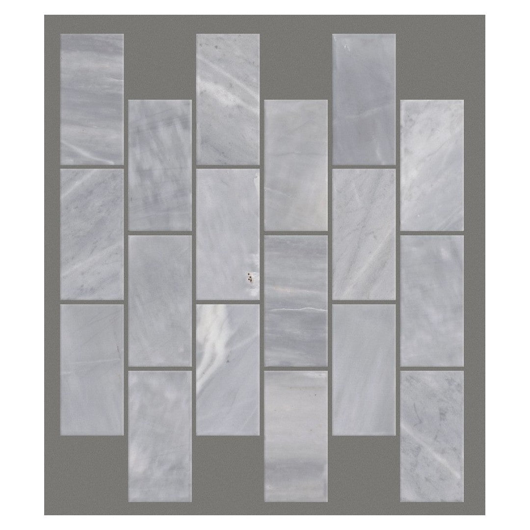 Shaw Eterna 12" x 12.5" Lightly Textured Natural Stone 2x4" Mosaic