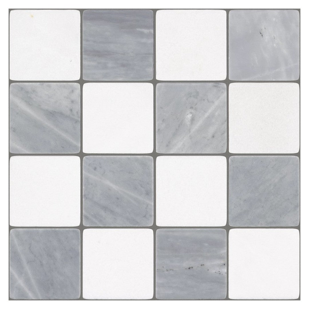 Shaw Eterna 12.13" x 12.13" Lightly Textured Natural Stone Chkr Mosaic