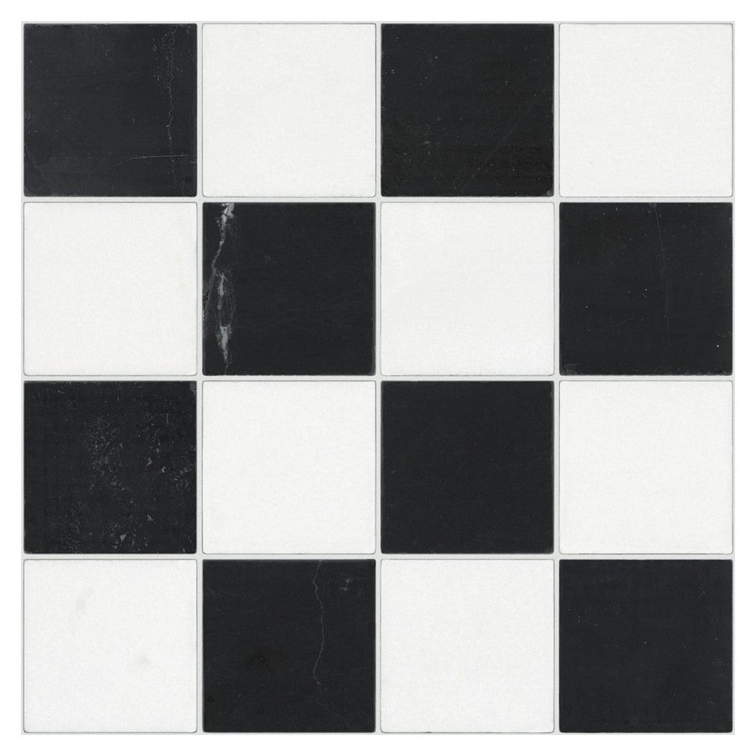 Shaw Eterna 12.13" x 12.13" Lightly Textured Natural Stone Chkr Mosaic