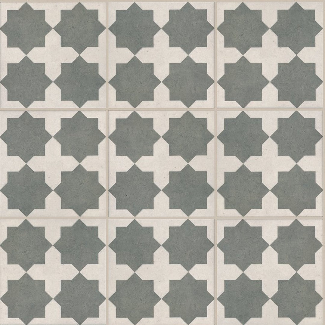 Shaw Blooms Deco 7.87" x 7.87" Lightly Textured Pressed Ceramic Deco Tile