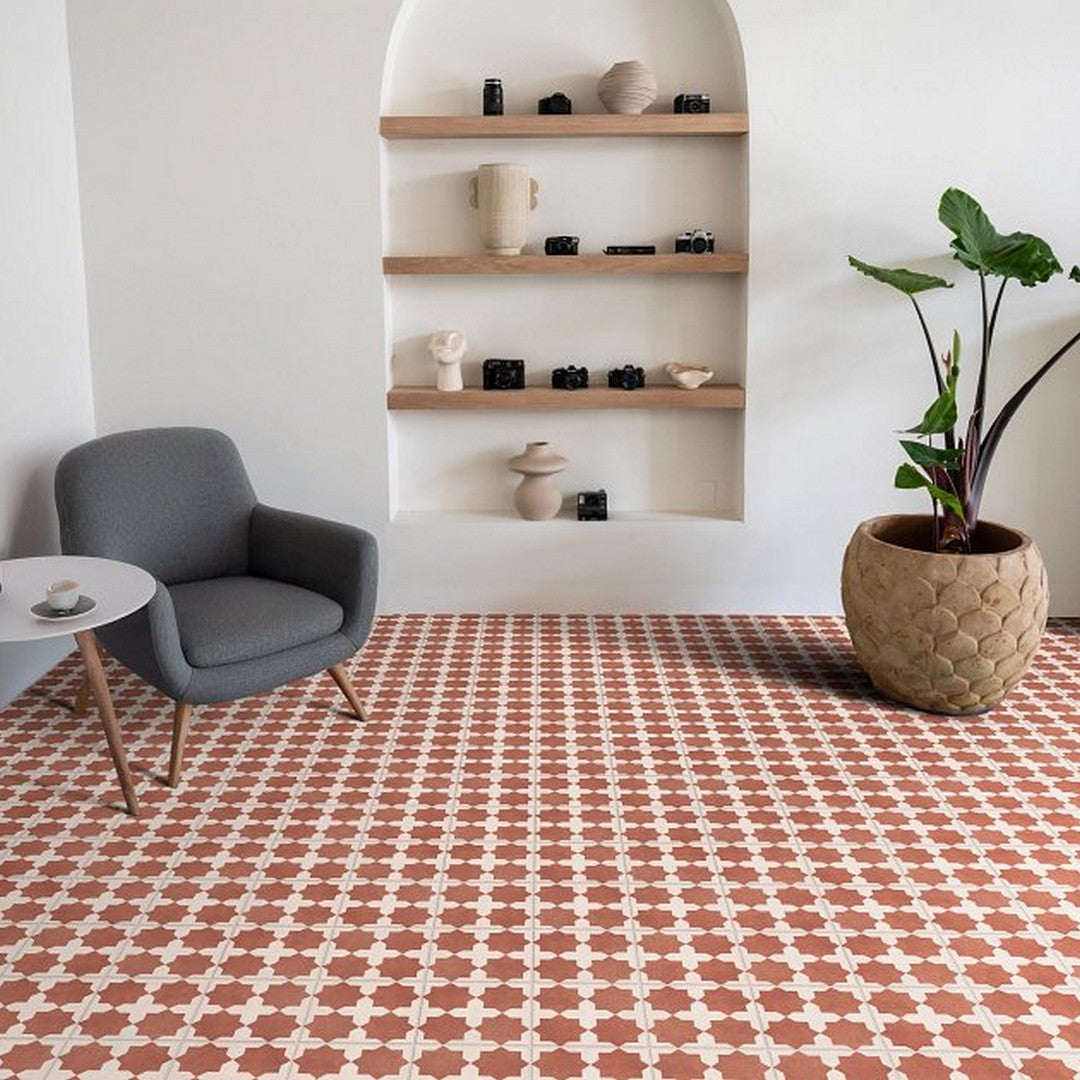 Shaw-Blooms-Deco-7.87-x-7.87-Lightly-Textured-Pressed-Ceramic-Deco-Tile-Harvest-Sun