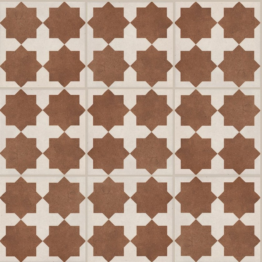 Shaw Blooms Deco 7.87" x 7.87" Lightly Textured Pressed Ceramic Deco Tile