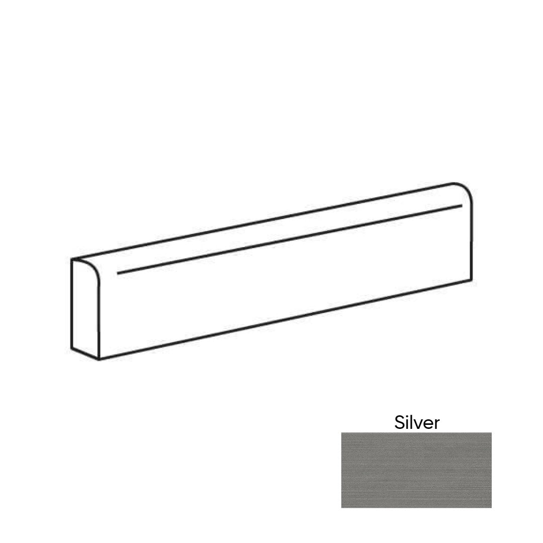 Happy Floors Neostile 2.0 - 3" x 12" Rectified Natural Porcelain Bullnose