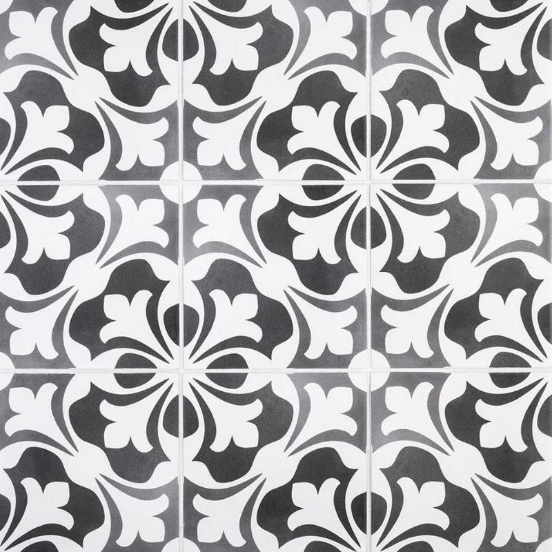 Jeffrey Court Europa Arte 6" x 6" Matte Acquerello Florence Porcelain Tile