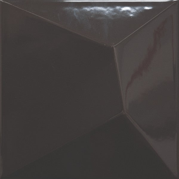 Happy Floors Vertex 6" x 6" Pressed Glossy Ceramic Line Wall Tile