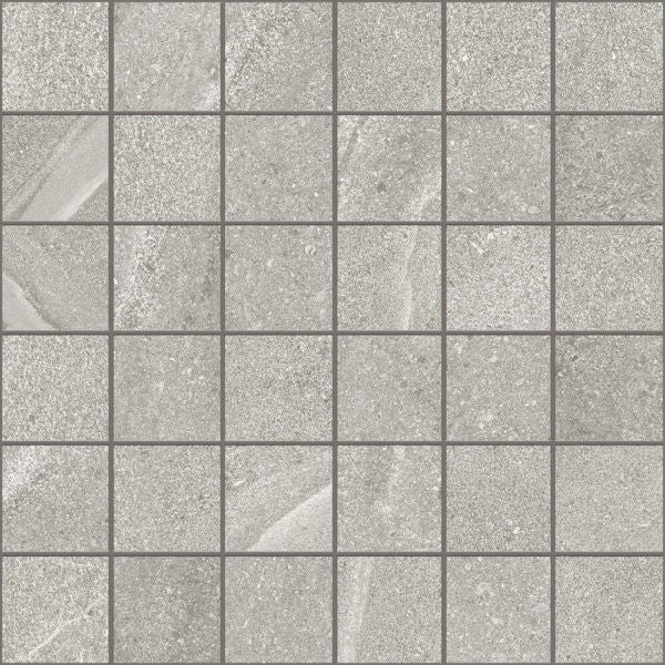 Happy Floors Austral 12" x 12" Natural Porcelain 2" Mosaic