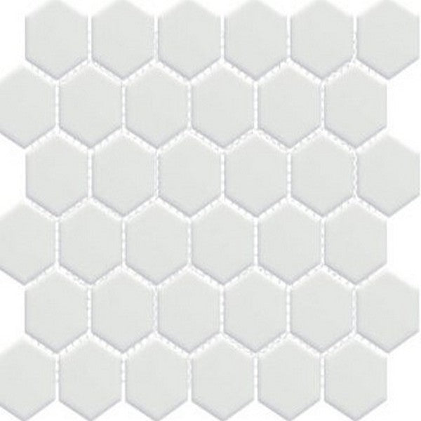 Happy Floors Artisan 11" x 12.5" Porcelain 2" Hexagon Mosaic