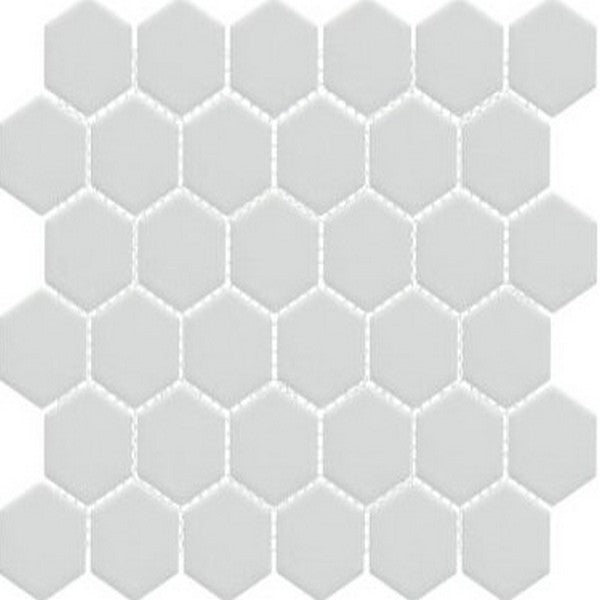 Happy Floors Artisan 11" x 12.5" Porcelain 2" Hexagon Mosaic