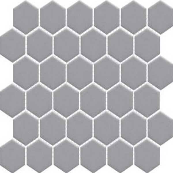 Happy Floors Artisan 11" x 12.5" Porcelain 2" Hexagon Mosaic