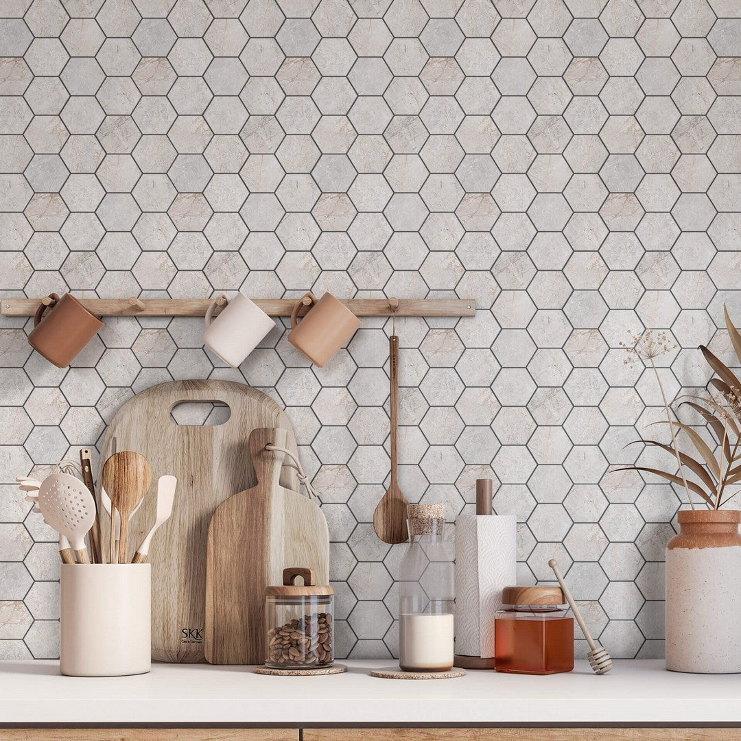 Happy-Floors-Toscana-10-x-14-Rectified-Matte-Hexagon-Porcelain-Mosaic-Perla