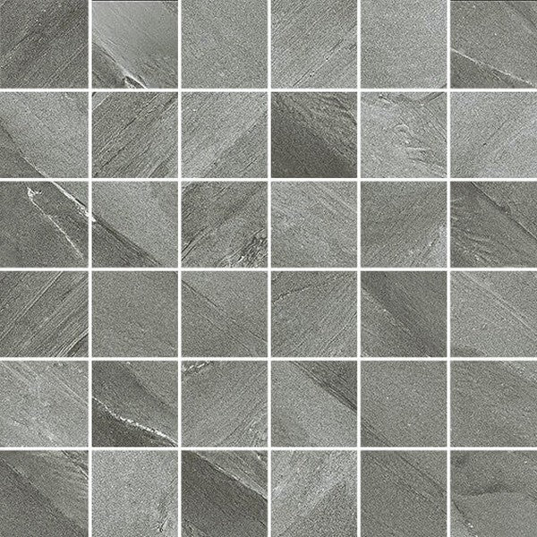 Happy Floors Soft Stone 12" x 12" Matte Porcelain 2" Mosaic