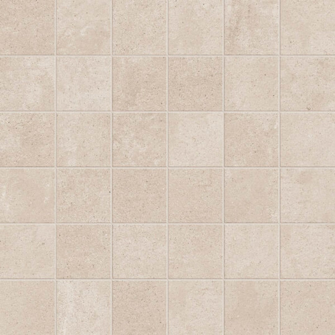 Happy Floors Azuma 2.0 - 12" x 12" Natural Porcelain 2" Mosaic