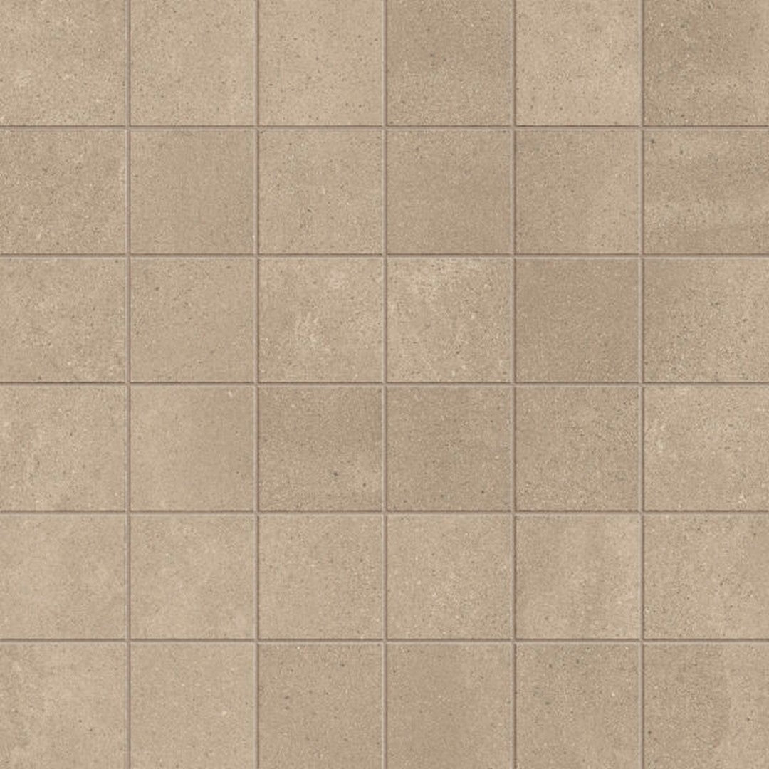 Happy Floors Azuma 2.0 - 12" x 12" Natural Porcelain 2" Mosaic