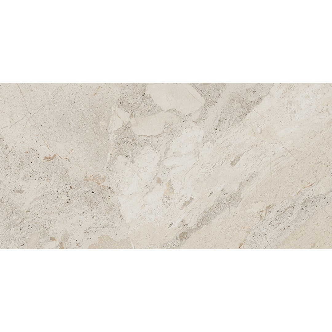 Happy Floors Eva 12" x 24" Natural Rectified Porcelain Tile
