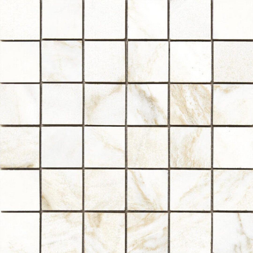 Happy Floors Sublime 2.0 - Natural 12" x 12" Porcelain 2" Mosaic