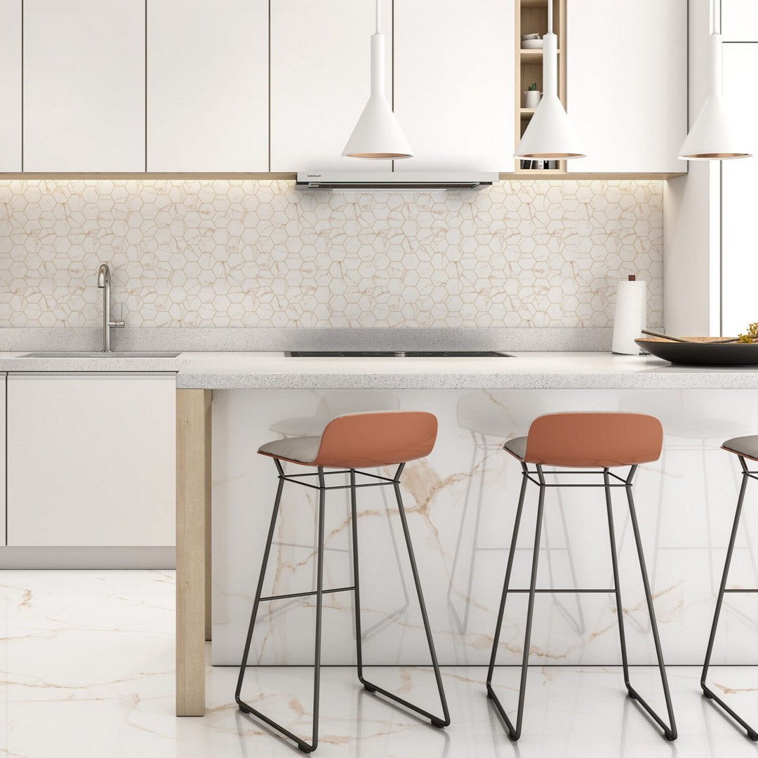 Happy-Floors-Alsacia-2.0-10-x-14-Natural-Hexagon-Porcelain-Mosaic-Gold