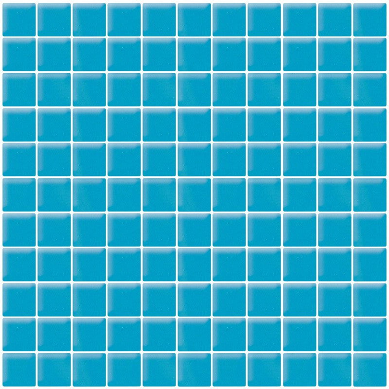 MiR Color Palette 11.8" x 11.8" Glossy Glass 1" Mosaic