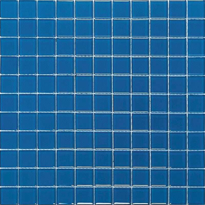 MiR Color Palette 11.8" x 11.8" Glossy Glass 1" Mosaic