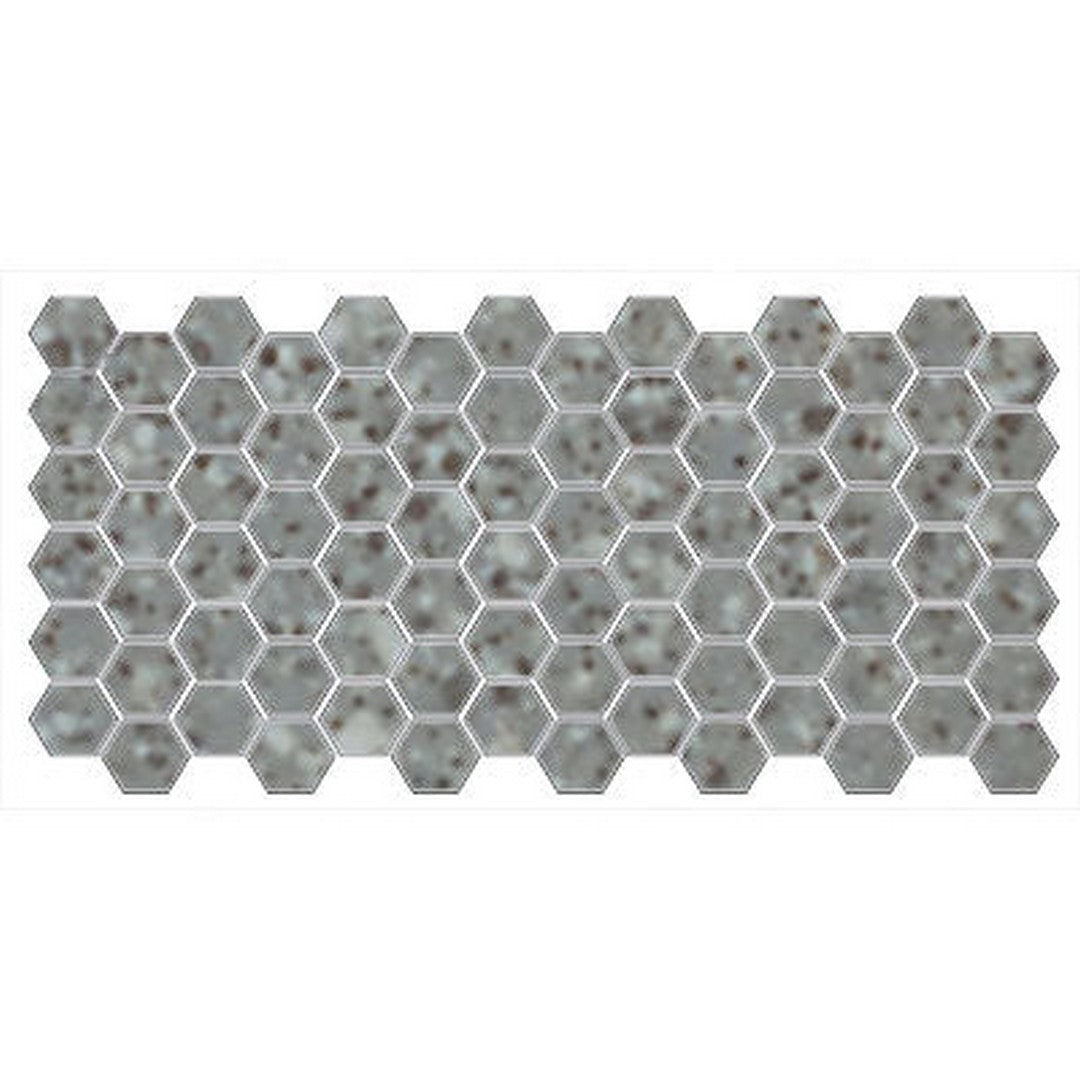 American Olean Unglazed 12" x 24" Unglazed Porcelain 2" Hexagon Mosaic