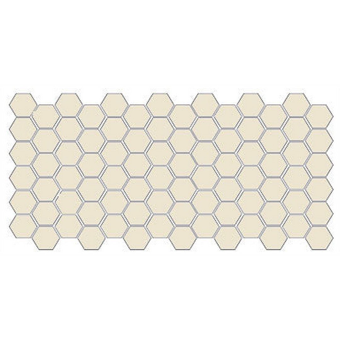 American Olean Unglazed 12" x 24" Unglazed Porcelain 2" Hexagon Mosaic