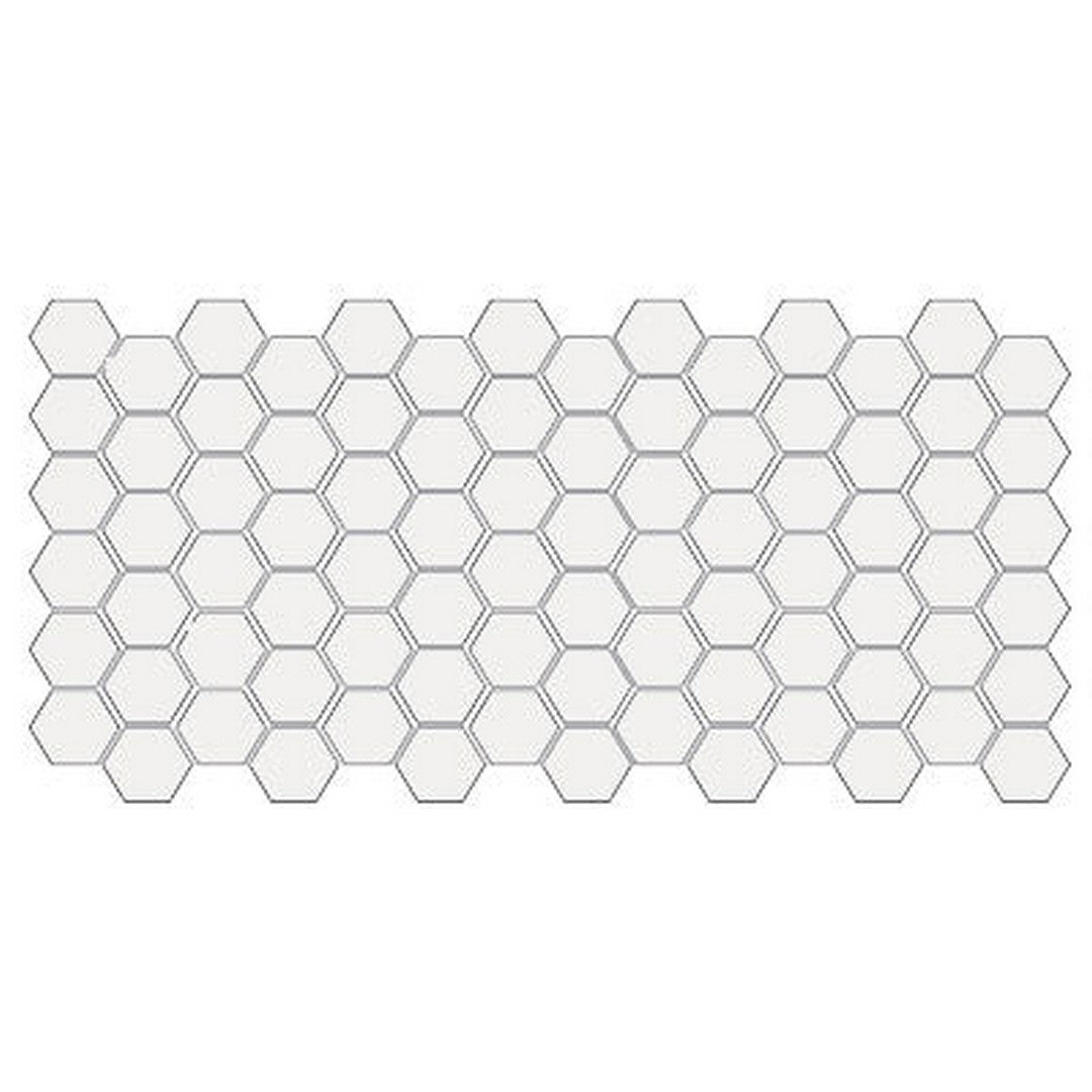 American Olean Unglazed 12" x 24" Unglazed Porcelain 2" Hexagon Mosaic