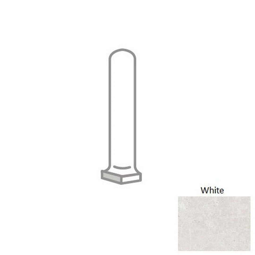 Emser Network 1" x 6" Matte Porcelain Cove Base Corner