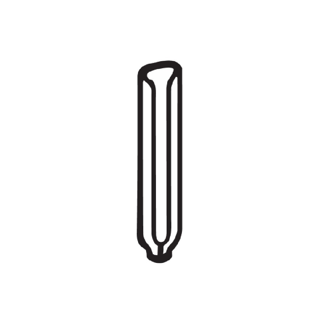 Crossville Cross Colors Mingles 1" x 6" Unpolished Porcelain Inside Cove Corner