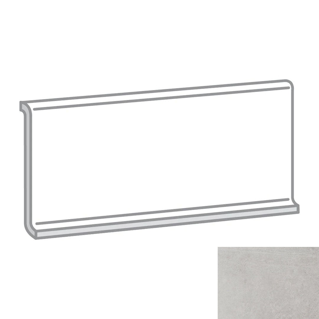 Emser Uptown 6" x 12" Matte Porcelain Cove Base