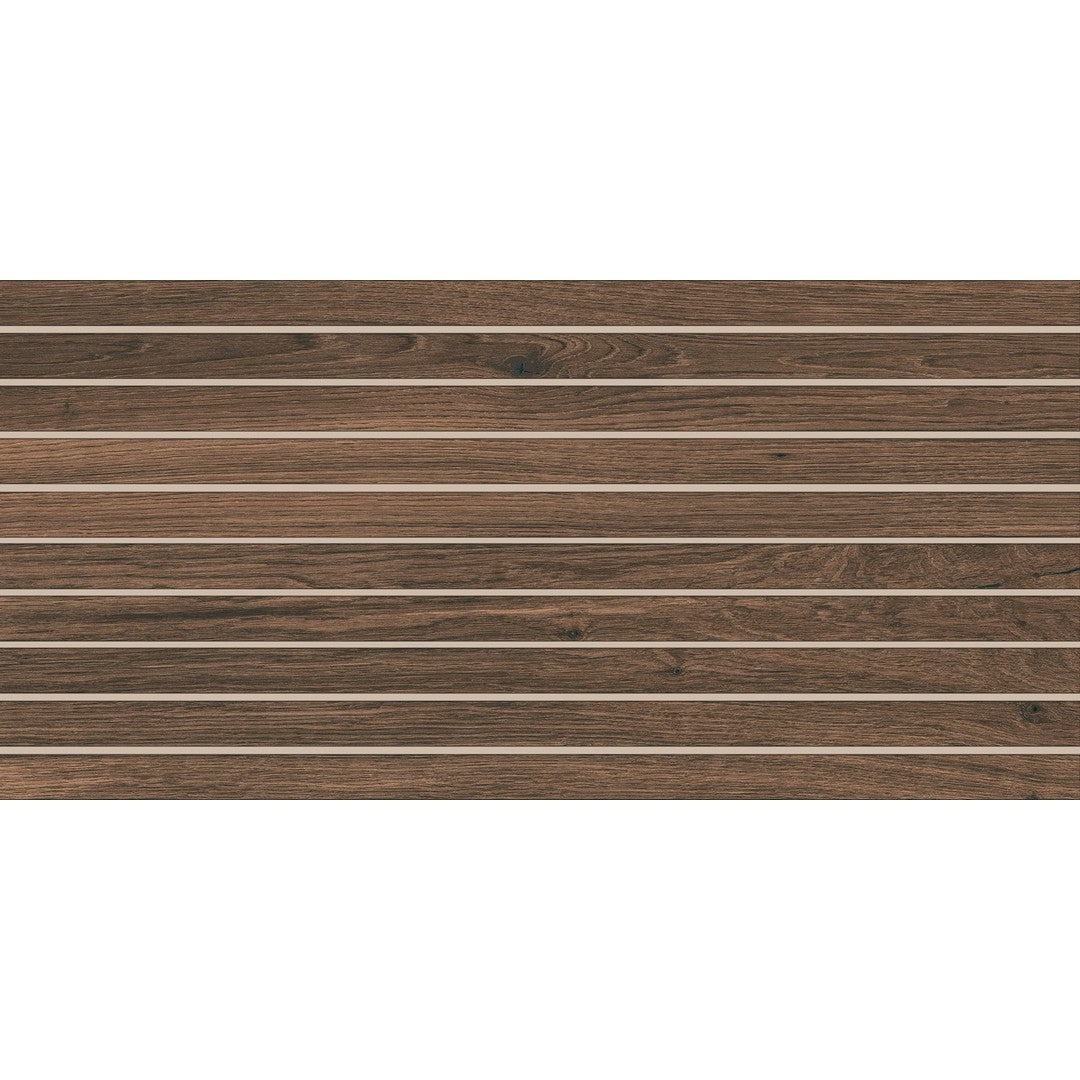 Daltile Acreage 12" x 24" Matte Porcelain 1x24" Stacked Mosaic