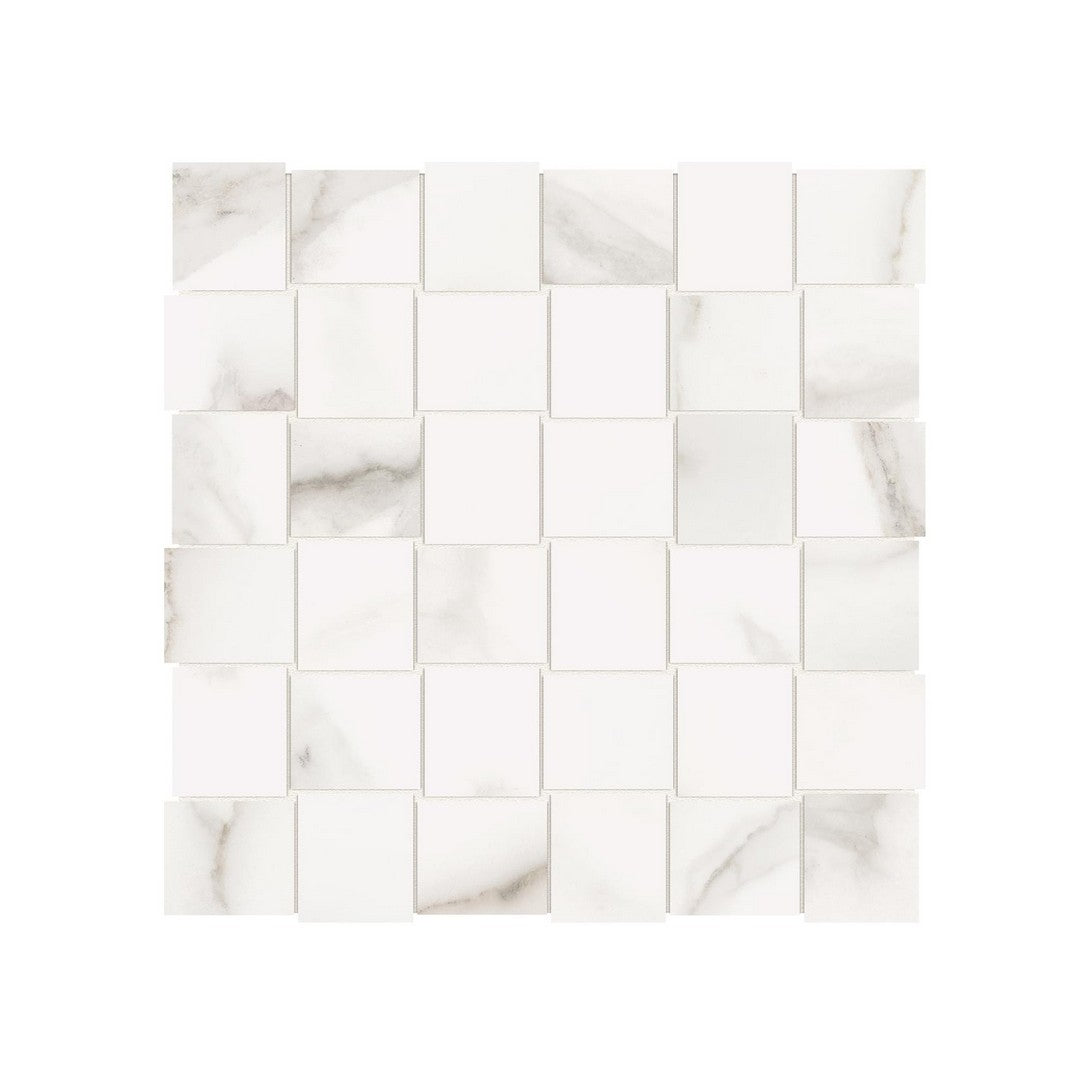 Anatolia Mayfair 12" x 12" Rectified Polished Porcelain 2" Basketweave Mosaic