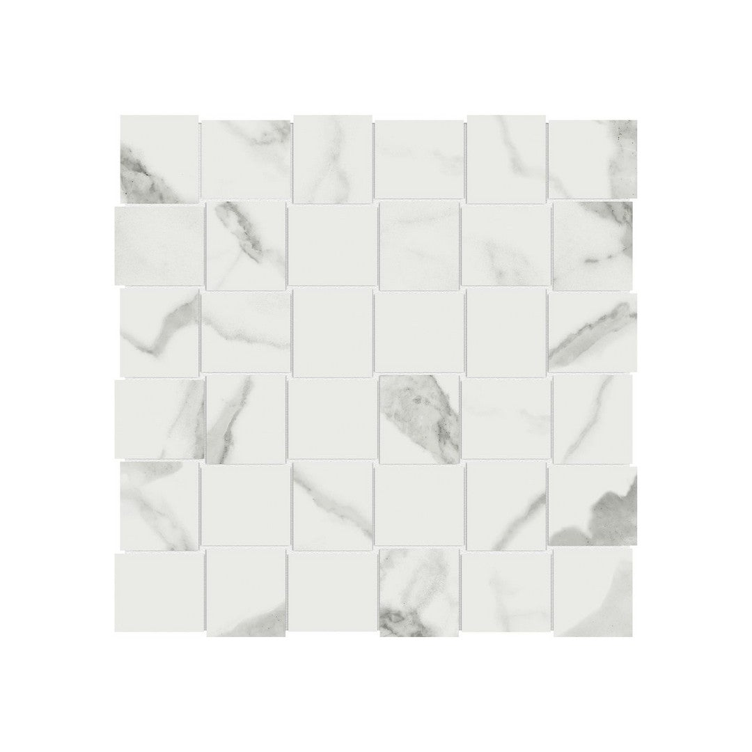 Anatolia Mayfair 12" x 12" Rectified Polished Porcelain 2" Basketweave Mosaic