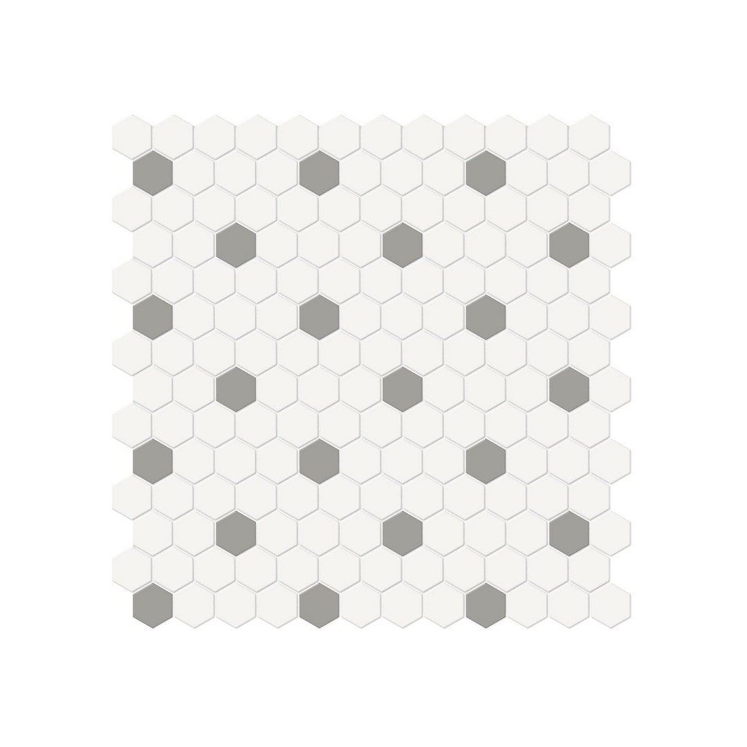 Anatolia Soho 11.54" x 11.65" Matte Porcelain 1" Hexagon Mosaic