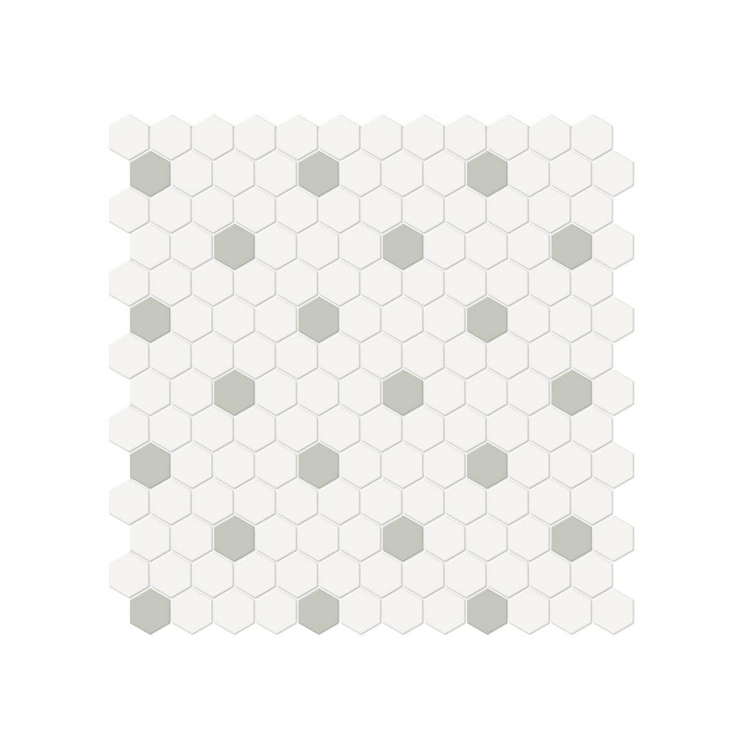 Anatolia Soho 11.54" x 11.65" Matte Porcelain 1" Hexagon Mosaic