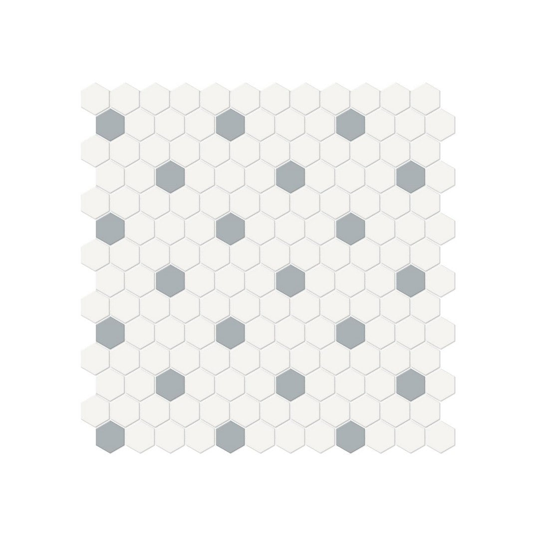 Anatolia Soho 11.54" x 11.65" Matte Porcelain 1" Hexagon Mosaic