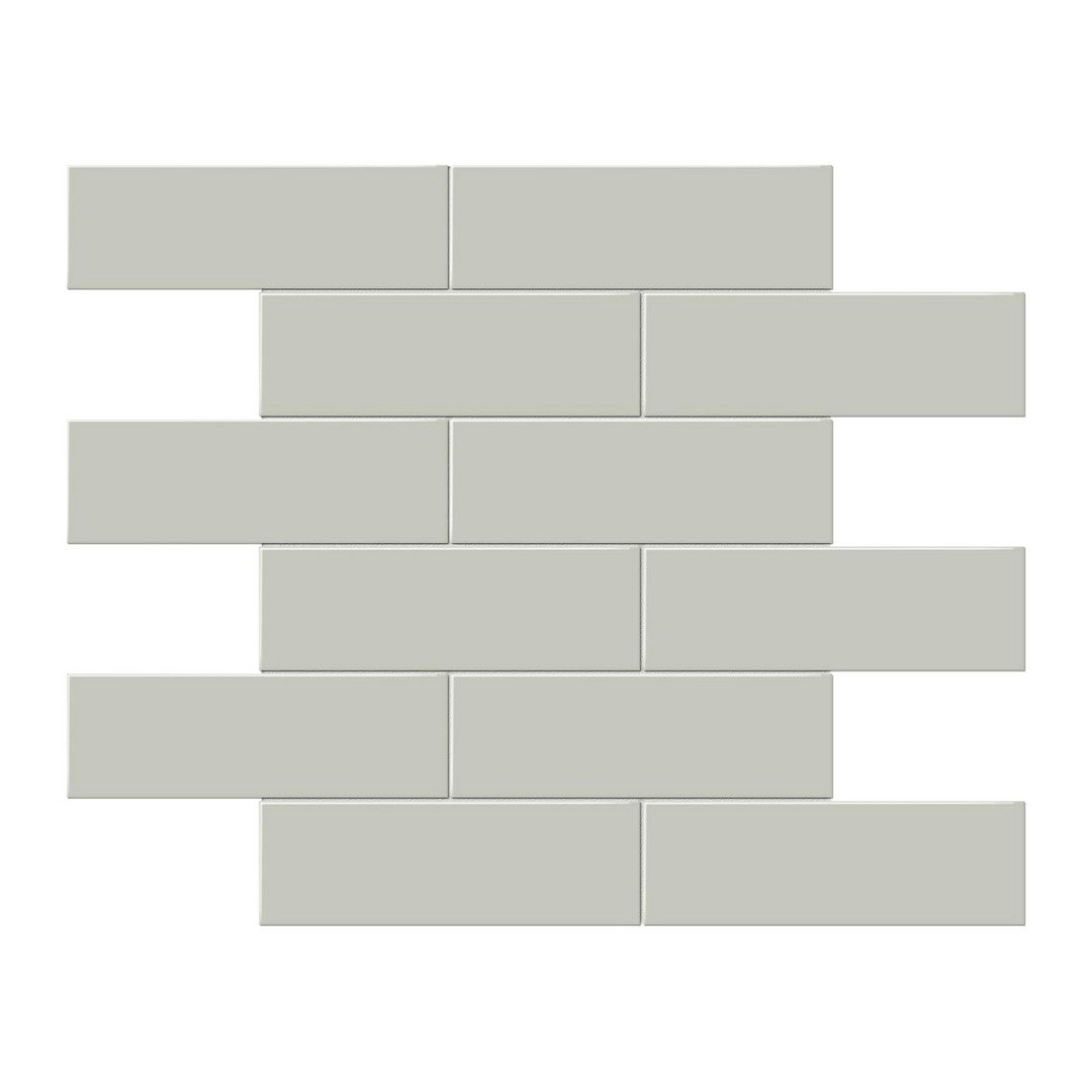Anatolia Soho 11.65" x 11.73" Matte Porcelain 2×6" Brick Mosaic