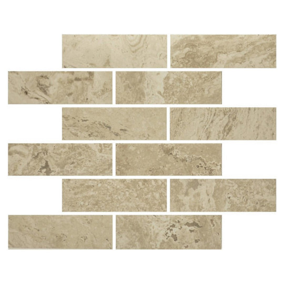 Anatolia Antico 12" x 12" Matte Porcelain 2x6" Mosaic