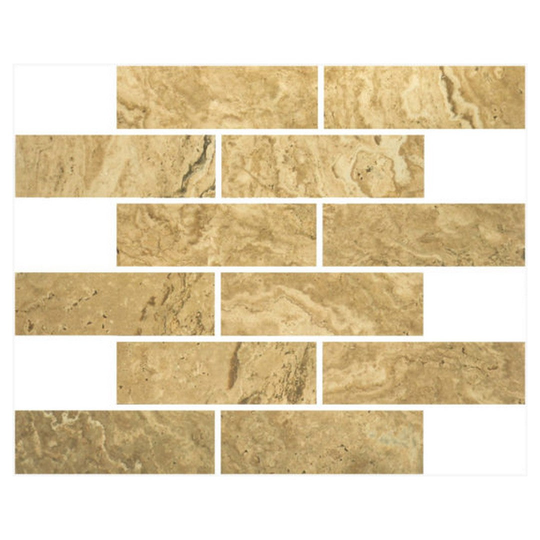 Anatolia Antico 12" x 12" Matte Porcelain 2x6" Mosaic