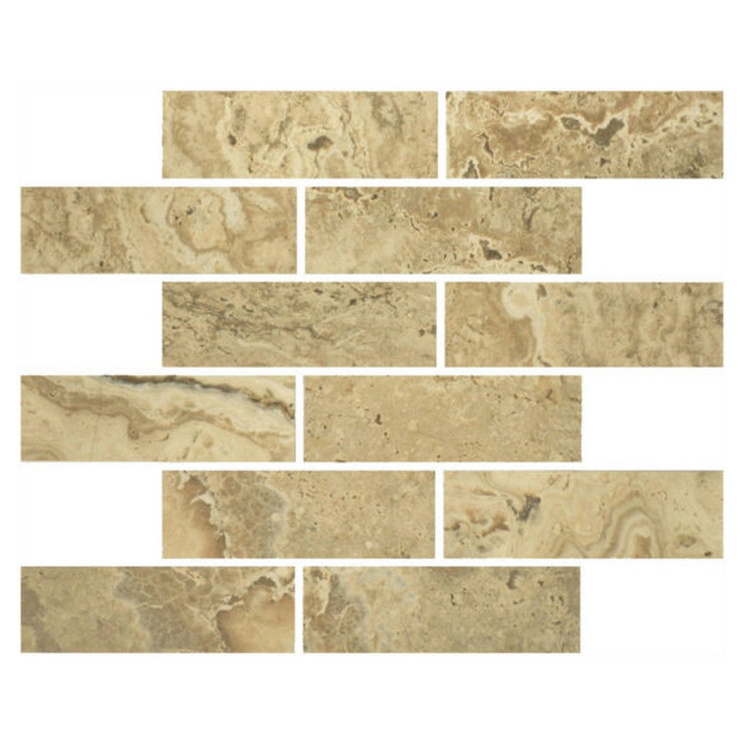 Anatolia Antico 12" x 12" Matte Porcelain 2x6" Mosaic