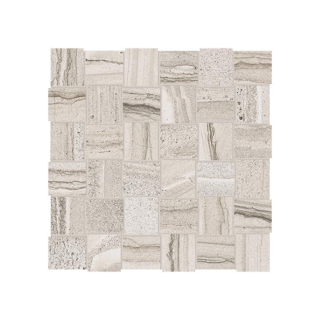 Anatolia Amelia 12" x 12" Matte Porcelain 2" Basketweave Mosaic