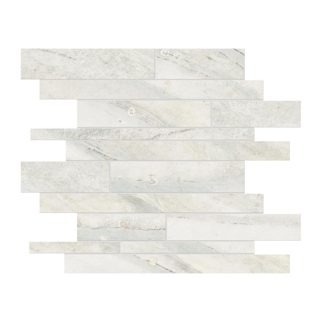 Anatolia Evolution 12" x 12" Matte Porcelain Random Strip Mosaic