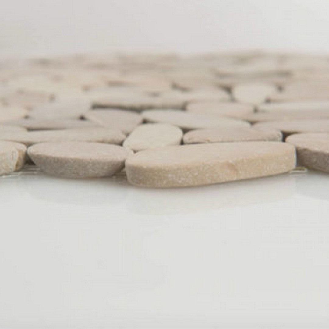 Qualis-Ceramica-Bliss-12-x-12-Natural-Stone-Flat-Pebble-Mosaic-Driftwood-Tan